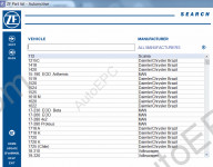 ZF Automotive 2013 spare parts catalog identification for trucks transmission, components and repair sets.