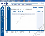 ZF SD 2016 spare parts catalog identification for trucks.