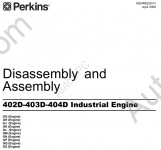 Perkins Engine 402D, 403D, 404D Perkins Service Manual 402D, 403D, 404D