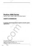 Perkins Engine 4006 / 4008 Perkins Service Manual 4006 / 4008