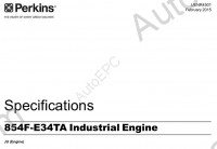 Perkins Engine 854E, 854F Service manual for Perkins diesel engine 854E, 854F