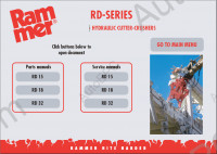 Rammer Hydraulic Breakers spare parts catalogs and service manuals for Rammer Hydraulic Hammers, Rammer Cutter Crushers and Pulverizers