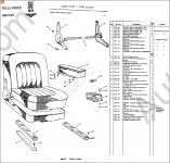 Rolls-Royce, Bentley 1965-1986 spare parts catalog.