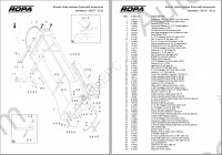 Ropa spare parts catalogs and owner manuals MAUS, Schlegler & Roder, Tiger