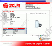 Sakura Filter catalog of Sakura filters