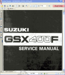 Suzuki GSX 400 repair manual for Suzuki GSX 400