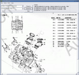 Suzuki Motorcycles 1968-2001 spare parts catalog for old Suzuki motorcycles models.