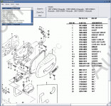 Suzuki Motorcycles 1968-2001 spare parts catalog for old Suzuki motorcycles models.