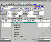 Suzuki Japan Japan Fast, catalogue of Suzuki spare parts for all Suzuki models of the Japanese market.