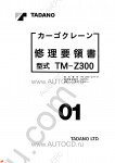 Tadano Cargo Cranes TM-Z300-2 Tadano Cargo Cranes TM-Z300-2 service manual