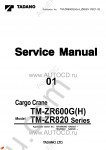 Tadano Cargo Cranes TM-ZR820-1 Tadano Cargo Cranes TM-ZR820-1 service manual