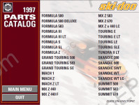 Bombardier Ski-Doo 1996-1997 parts, repair, accessories for Ski Doo.