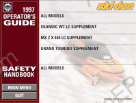 Bombardier Ski-Doo 1996-1997 parts, repair, accessories for Ski Doo.