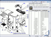 Caterpillar Forklift spare parts catalog for Caterpillar ForkLifts