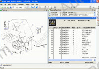 Caterpillar Warehouse Trucks (LinkOne) spare parts catalog Caterpillar Forklift LinkOne
