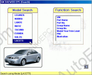 Daewoo Europe + General Epica, Evanda, Leganza, Tacuma, Lacetti, Nubira, Kalos Notchback, Kalos Hatchback, Aveo, Lanos Notchback, Lanos Hatchback, Matiz (M200), Matiz