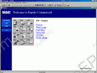 Daf 2015 DAF RAPIDO catalogs of spare parts, accessories and the additional equipment on all models of DAF lorry.