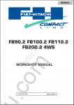 Fiat Hitachi Backhoe Loaders, Compact Wheel Loaders, Mini Wheel Loaders service manuals Fiat Hitachi SL35B, SL40B, SL45B, SL55BH, SL65B, W50, W60, W70, W80, FB90.2, FB100.2, FB110.2, FB200.2 4WS, circuit diagrams Fiat Hitachi, Fiat Hitachi operators manuals.