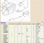 Fermec Terex 820/860/970/TX760/TX860/TX870 spare parts catalogs for Terex loaders backhoes, series 820, 860, 970, TX760, TX860, TX870, PDF.