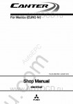 FUSO Canter (EURO 4) FEC9, Engine 4P10T4, For Mexico service manual for FUSO Canter FEC9, Engine 4P10T4, for Mexico