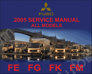 FUSO USA - 2005-2007 Service Manual for MUTIII service manual for FUSO - FE, FG, FK, FM series, 2005-2007 MY
