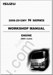 Isuzu N Series 2008-2016 LHD/RHD (08 Cab Model, 0871) Workshop manual ISUZU N-Series, diagnostics, bodywork and other repair information for ISUZU N Series