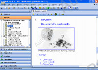 John Deere CF 2014 Service Advisor 4, repair documentation and diagnostic program for John Deere Loaders, Backhoes, Crawlers, Excavators, Filler Bunchers, Felling Heads, Foresters, Forklifts, Forwarders, Harvesters, Loaders, Loggers, Motor Graders, Scrapers, Skid Steers, Sk