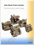 John Deere Power Systems CD John Deere Component Technical Manuals, John Deere Operation and Maintenance Manuals, Service Pricing Guides, John Deere Parts Catalog, John Deere PowerTech.