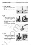 Komatsu Components of Komatsu Engine Components of Komatsu Engine - Turbocharger, Air Compressor, Fuel Injector Pump, Fuel Injector Pump Governor, Fuel Supply Pump, Water Pump, Fuel Pump.
