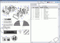 Komatsu Germany spare parts catalog for Komatsu Germany