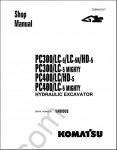 Komatsu Hydraulic Excavator PC300-5, PC400-5 Komatsu Hydraulic Excavator PC300/LC-5/LC-5K/HD-5, PC300/LC-5 Mighty, PC400/LC/HD-5, PC400/LC-5 Mighty Shop Manual and Operation Manual