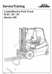 Linde 336, 336-02, 336-03 Series Service Manual for Linde 336 Series