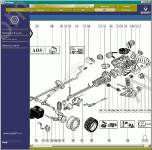 Renault Parts Only Dialogys 4.52, original multilanguages Renault Dialogys spare parts catalog.
