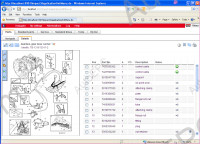 Renault Trucks 2016 (Impact) spare parts identification catalog for RENAULT trucks.