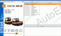 STILL STEDS 8.11 forklifts spare parts catalog, Still workshop manuals, Still diagnosis and etc.