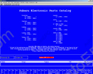 Subaru Usa SnapOn 2013 spare parts for all Subaru models of the USA market.