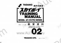 Tadano Aerial Platform AT-103TE-1 Service Manual Service Manuals for Tadano Aerial Platform AT-103TE-1, Circuit Diagrams, Hydraulic Diagrams, Training Manuals.
