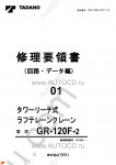 Tadano Rough Terrain Crane GR-120F-2 - Service Manual workshop service manuals for Tadano Rough Terrain Crane GR-120F-2