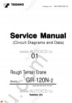 Tadano Rough Terrain Crane GR-120N-2 - Service Manual workshop service manuals for Tadano Rough Terrain Crane GR-120N-2