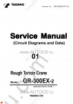 Tadano Rough Terrain Crane GR-300EX-2 - Service Manual workshop service manuals for Tadano Rough Terrain Crane GR-300EX-2
