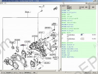 Mazda Japan 2011 EPC 2, spare parts catalog for all Mazda models of the Japanese market.