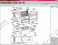 Mitsubishi Europe (MMC ASA) 2017 catalogue of spare parts for all Mitsubishi models of the European market.