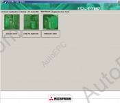 Mitsubishi Forklifts Up-Time 4.04 This application is a service tool for each type of controllers installed in forklifts. It monitors I/O values and failures, and sets various parameters.