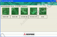 Mitsubishi Forklifts Up-Time 3.08 This application is a service tool for each type of controllers installed in forklifts. It monitors I/O values and failures, and sets various parameters.