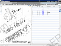 New Holland Construction Europe 2021 electronic spare parts identification catalog for building and a special equipment New Holland vendor.