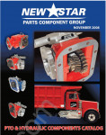 New Star Parts Component Group spare parts catalog for buses and trucks - air & hydraulic, chassis, drive line, drive train, power steering, PTO & hydraulic components, replacements parts for Freightliner Trucks, replacements parts for International Trucks, military trucks and trailer 