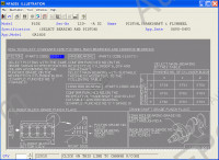 Nissan EL 2017 spare parts catalog for all Nissan's models with the left rudder of the European market.