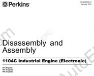 Perkins Engine 1103, 1104 Systems Operation Testing and Adjusting, Operation and Maintenance Manual Perkins 1103C, 1104C Industrial Engine