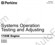 Perkins Engine 1104E / 1106E Perkins 1104E / 1106E Industrial Engine manuals
