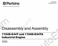 Perkins Engine 1104D Workshop Manual, Schematic and Operation and Maintenance Manual Perkins 1104D Industrial Engine